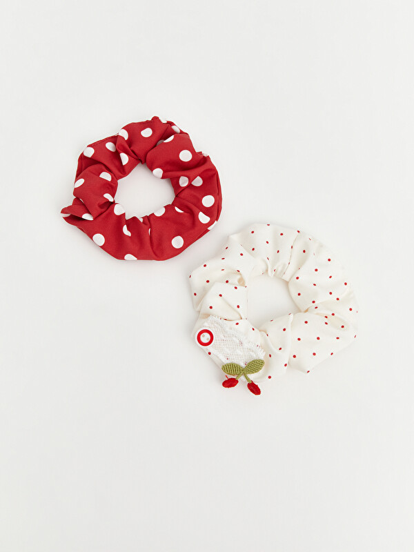 LCW JOY Patterned Girls' Hair Tie 2 Pack