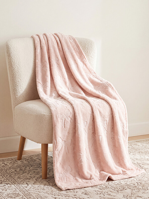LCW HOME Pink Throw Blanket