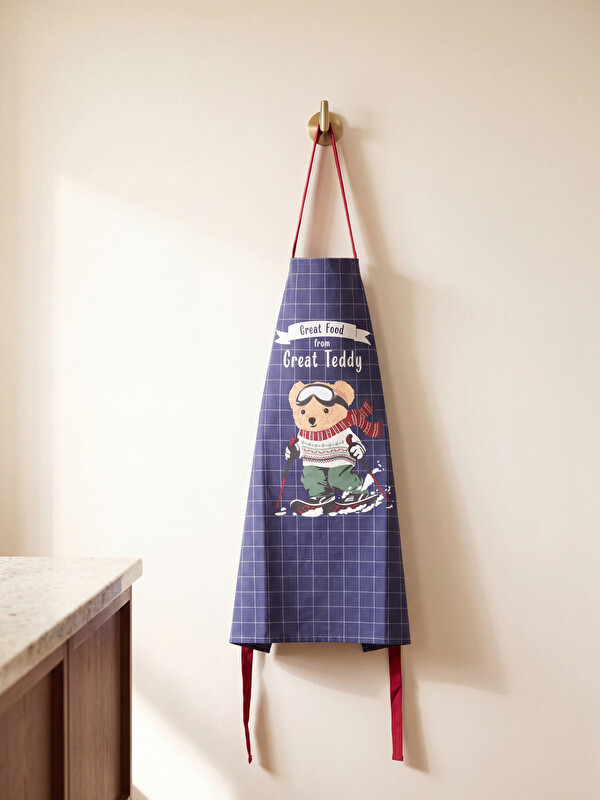 LCW HOME Bear Teddy Printed Kitchen Apron