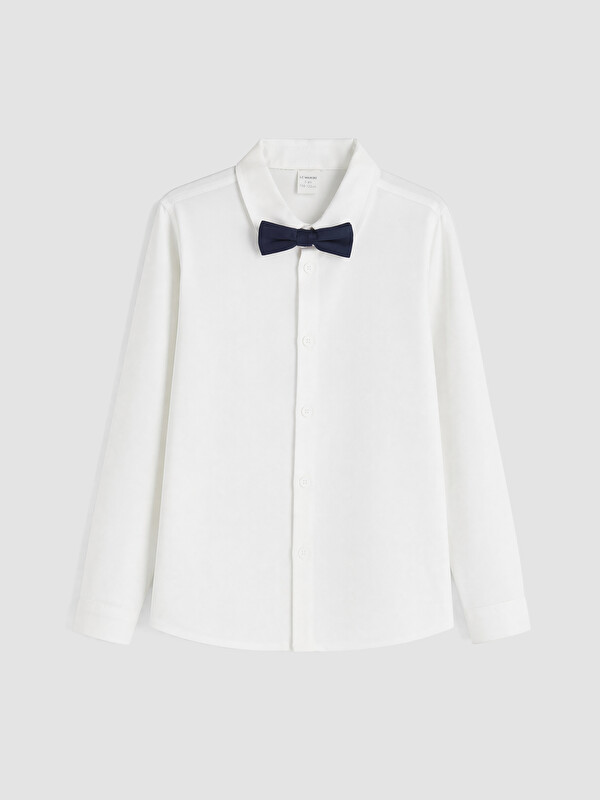 LCW Kids Bow Tie Regular Fit Boys' Shirt
