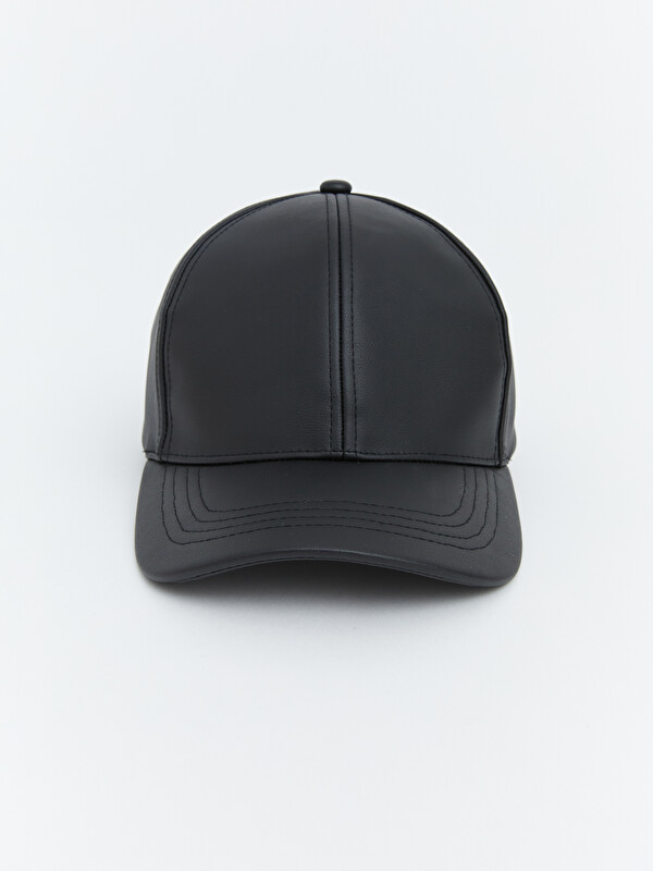 LCW ACCESSORIES Casquette de baseball en similicuir pour femme