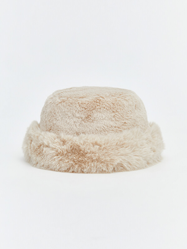LCW ACCESSORIES жасанды аң терісі көрінісі әйелдер балықшы бас киімі