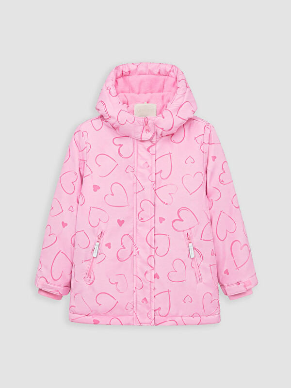 LCW Kids Kız Çocuk Su İtici Mont