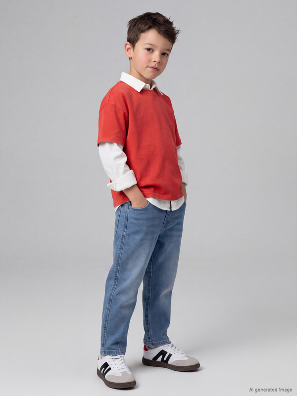 LCW Kids Baggy Fit Boys' Jeans