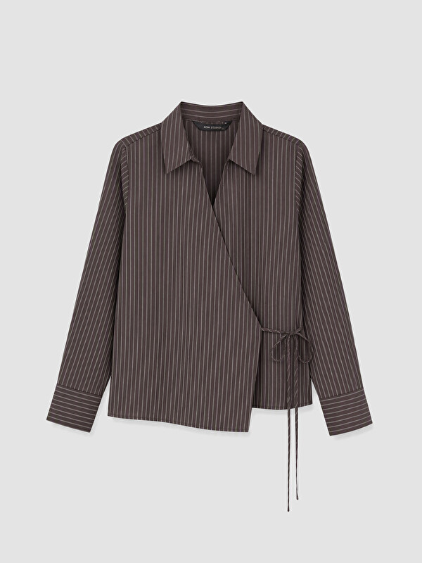 LCWAIKIKI Classic Striped Dobby Women's Shirt