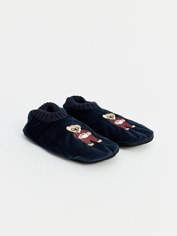 LCW ACCESSORIES Embroidered Men's Slipper