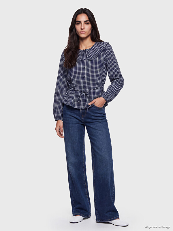 LCW Jeans Wideleg Kadın Jean Pantolon