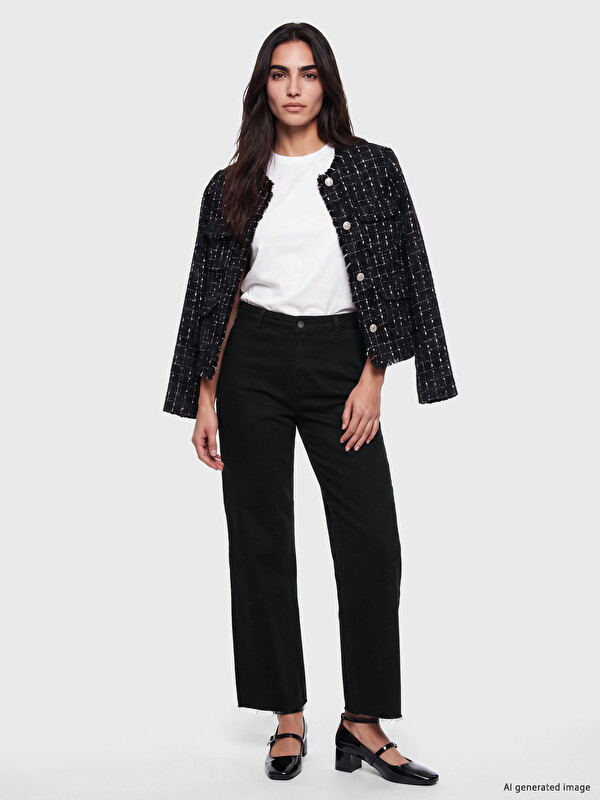 LCW Jeans Wideleg Kadın Jean Pantolon
