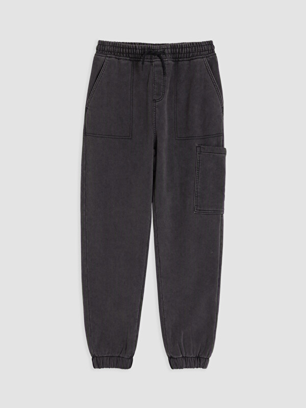 LCW Kids Loose Fit Cargo Pocket Boys' Jeans