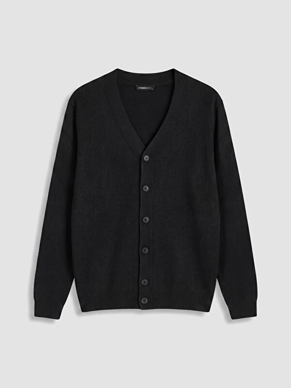 LCWAIKIKI Classic Regular Fit V Yaka Erkek Triko Hırka