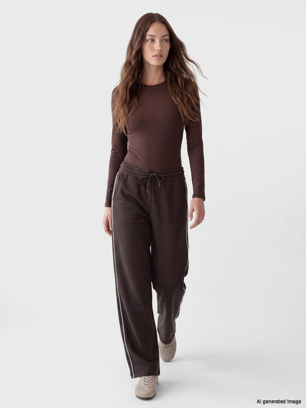 LCW Modest Женщины Коричневый Брюки‑джоггеры