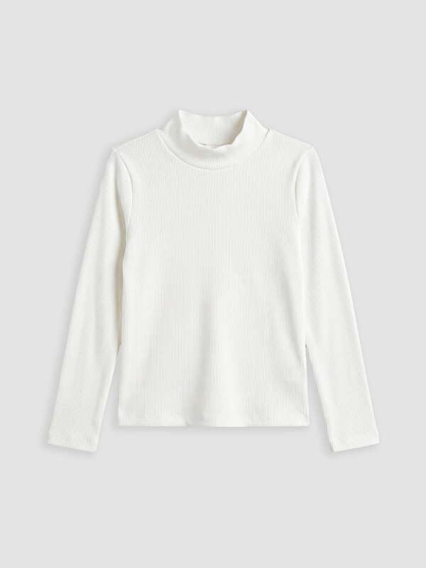 LCW Kids Mädchen Weiss T-shirt