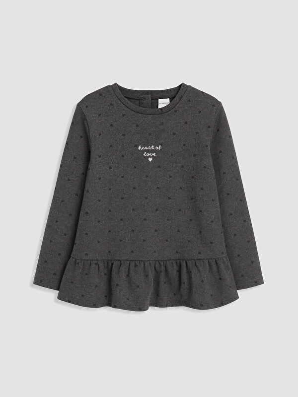 LCW Kids تیشێرت خه‌ڵوزی کچ