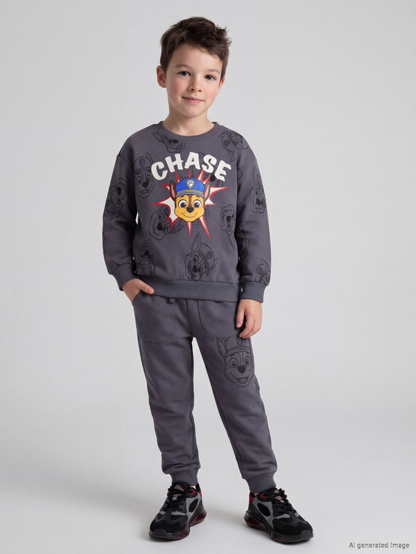 LCW Kids Paw Patrol Printed Boys' Tracksuit Set