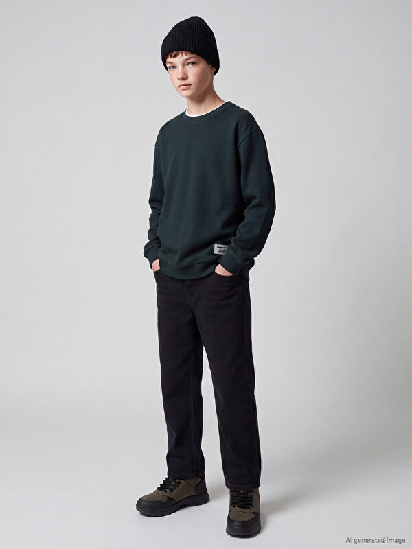 LCW Kids Crew Neck Boys' T-Shirt