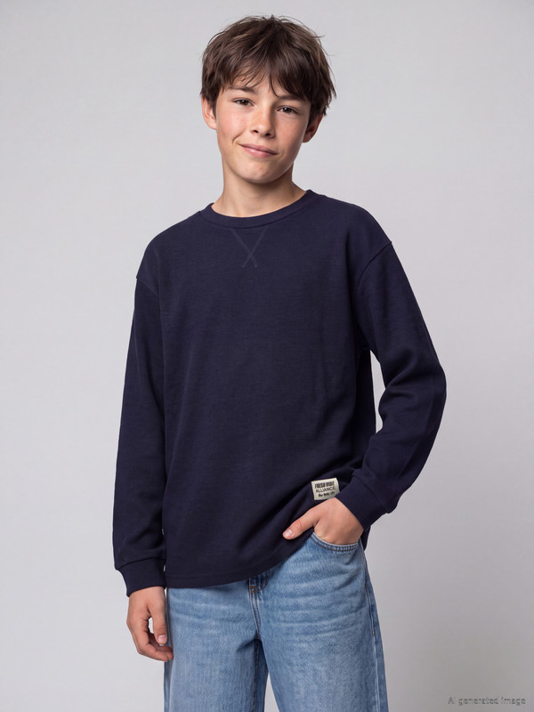 LCW Kids Crew Neck Boys' T-Shirt