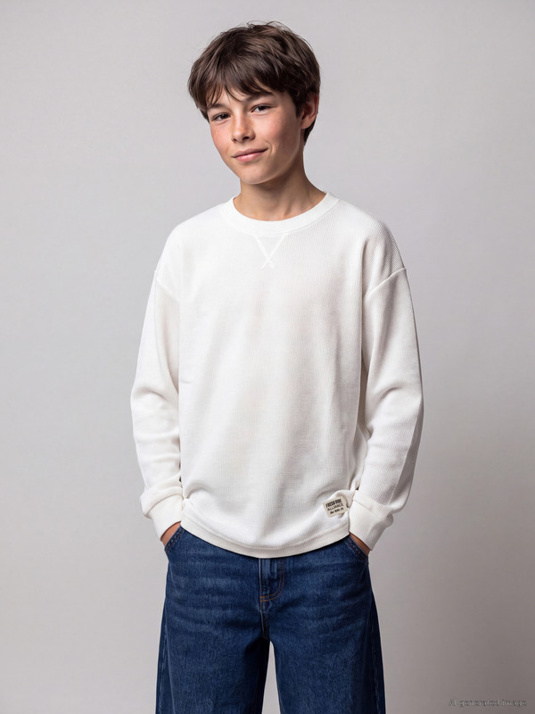 LCW Kids Crew Neck Boys' T-Shirt