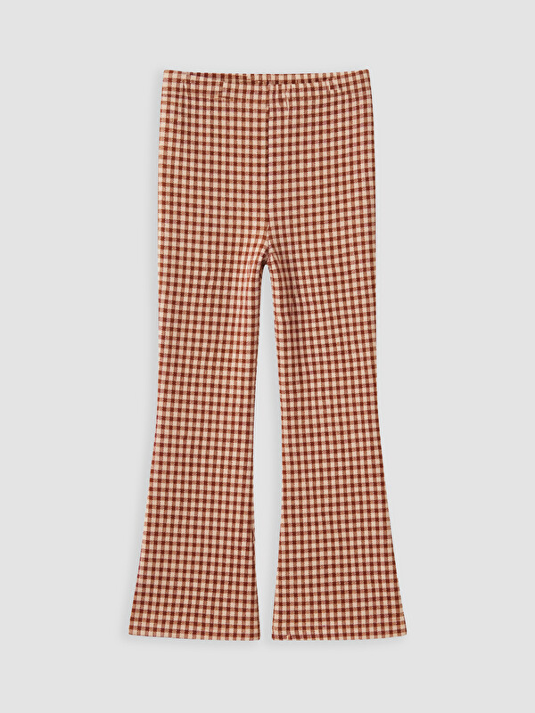 LCW Kids Girl Brown Leggings
