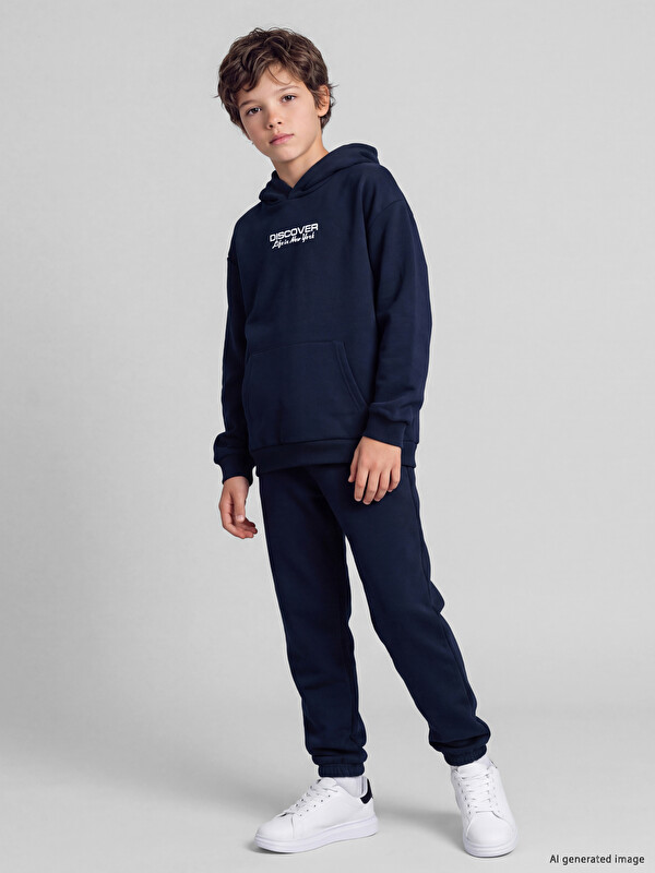 LCW Kids Printed Boys' Tracksuit Set