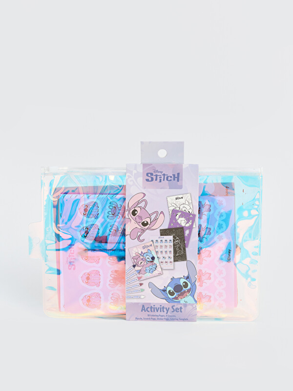 LCW JOY Lilo and Stitch Printed Girl Child Stationery Set