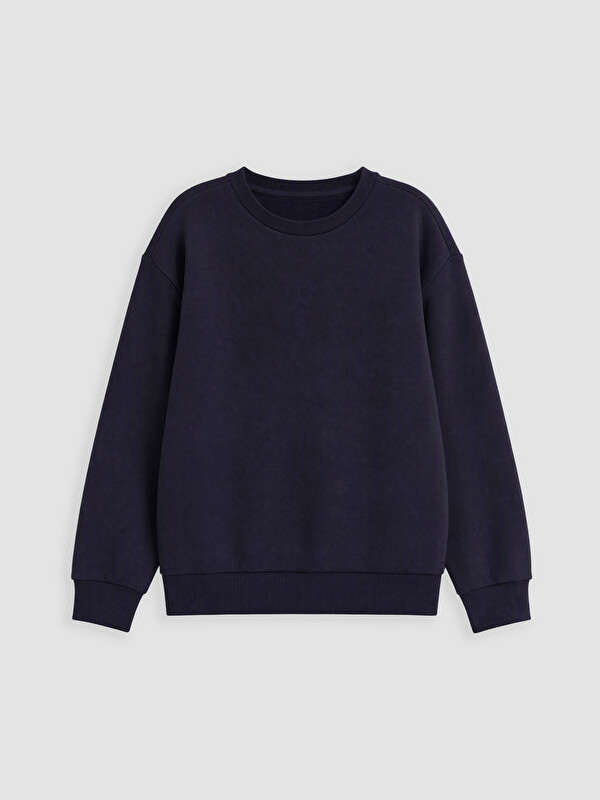 LC WAIKIKI Bisiklet Yaka Erkek Çocuk Sweatshirt