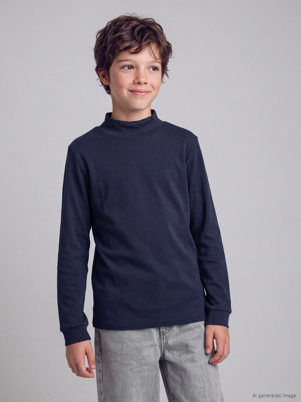 LCW Kids Mock Turtleneck Boys' T-shirt