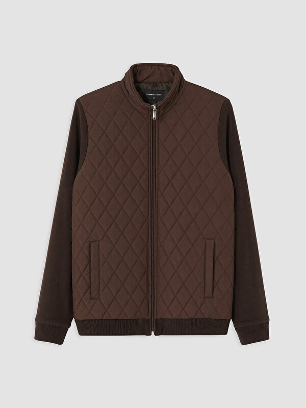 LCWAIKIKI Classic Regular Fit Dik Yaka Erkek Triko Hırka