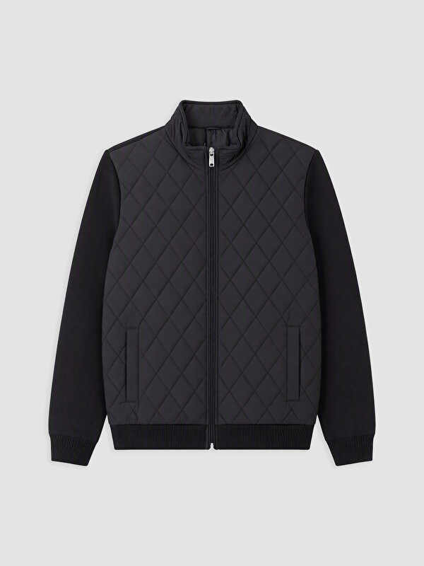LCWAIKIKI Classic Regular Fit Dik Yaka Erkek Triko Hırka