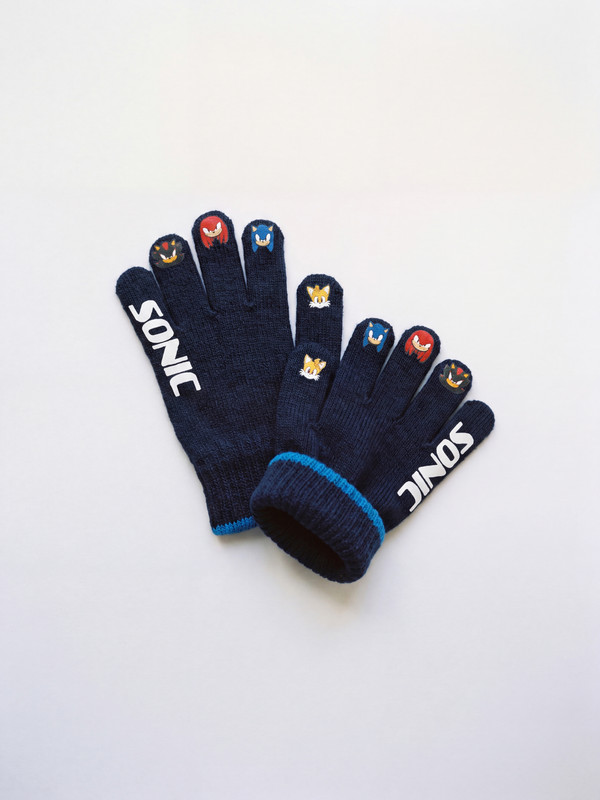 LC WAIKIKI Sonic Printed Knitwear Boys' Gloves