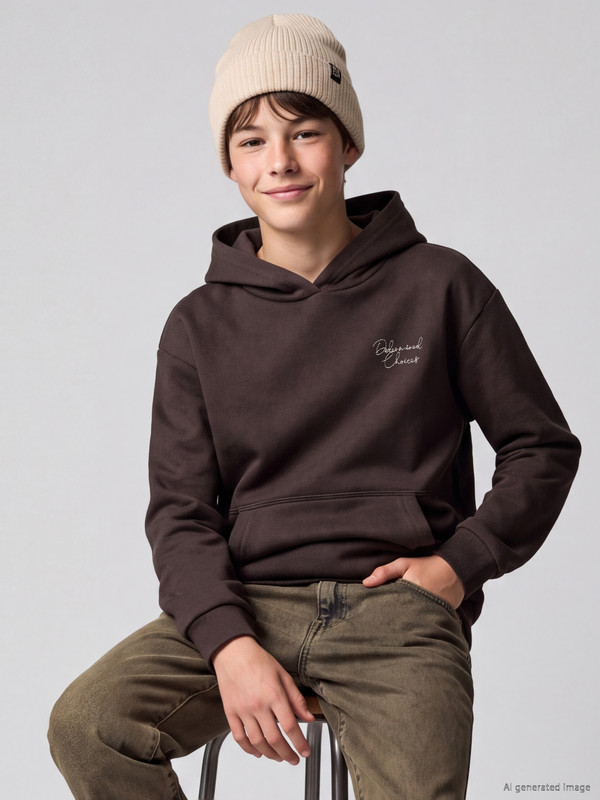 LCW Kids Hooded Boys' Thick Sweatshirt