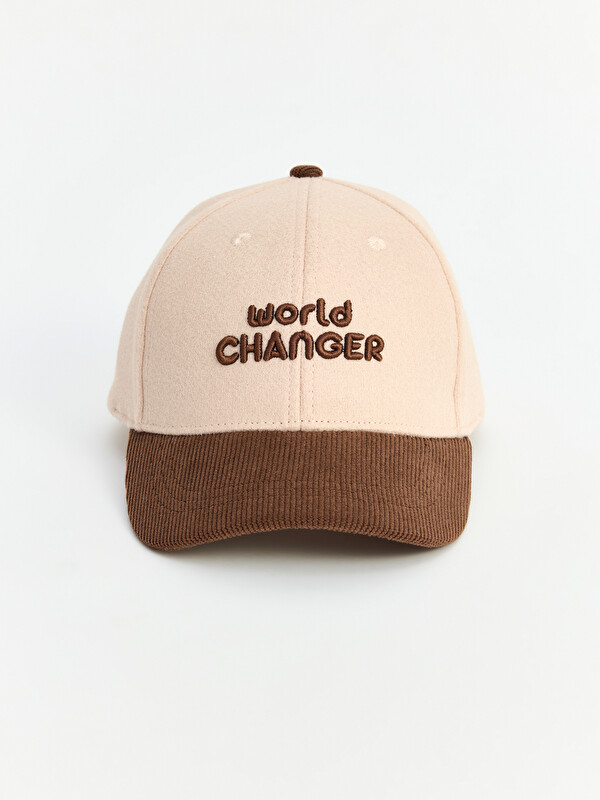 LCW ACCESSORIES Nakışlı Erkek Çocuk Gabardin Kep Şapka