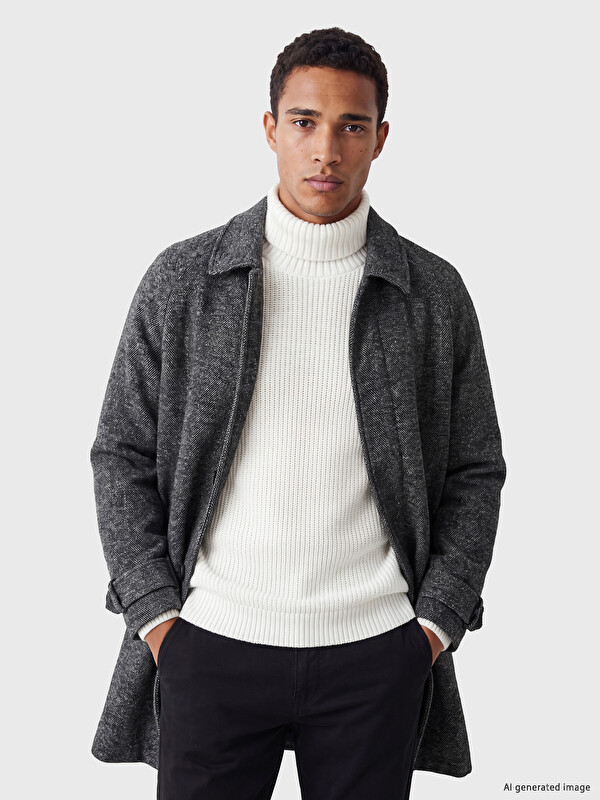 LCW Vision Regular Fit Men's Cachet Coat