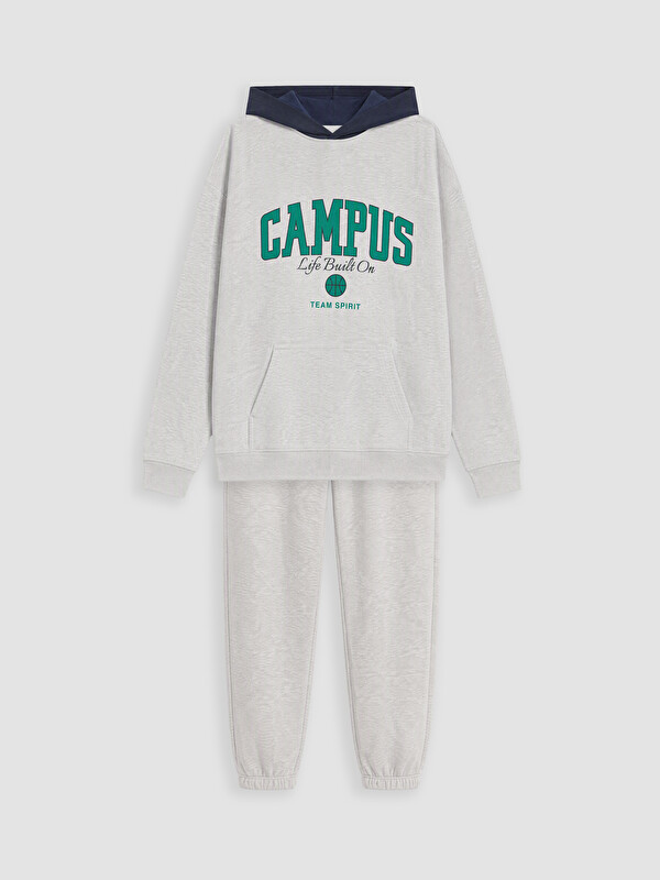 LCW Kids Printed Boys' Thick Tracksuit