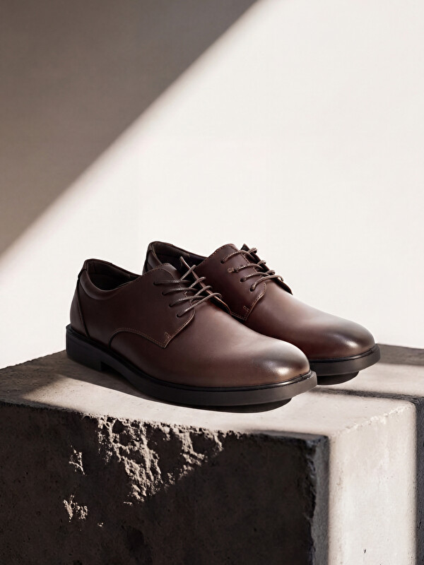 LCW STEPS Faux Leather Men's Classic Shoes