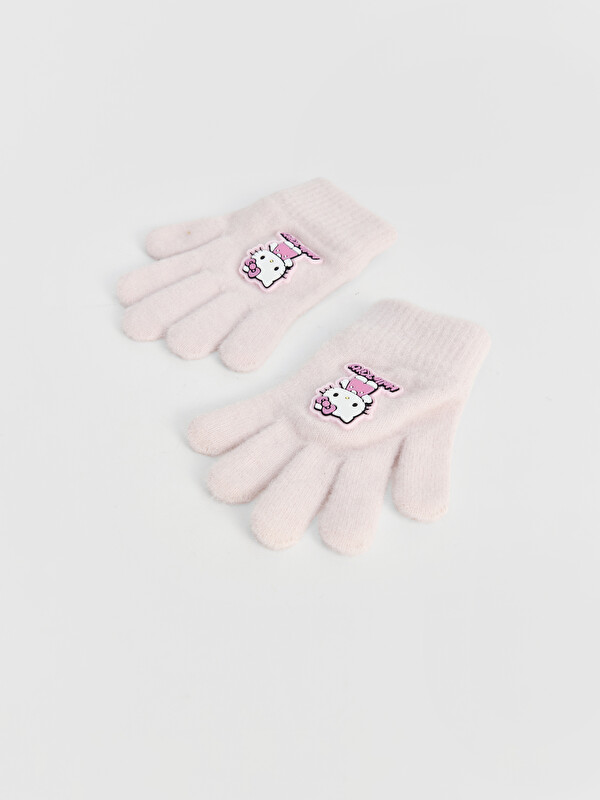 LC WAIKIKI Γάντια Πλεκτά Hello Kitty Με Άδεια για Κορίτσια
