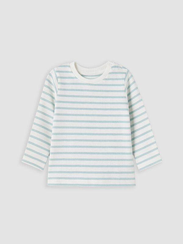 LC WAIKIKI Baby Boy Green T-Shirt