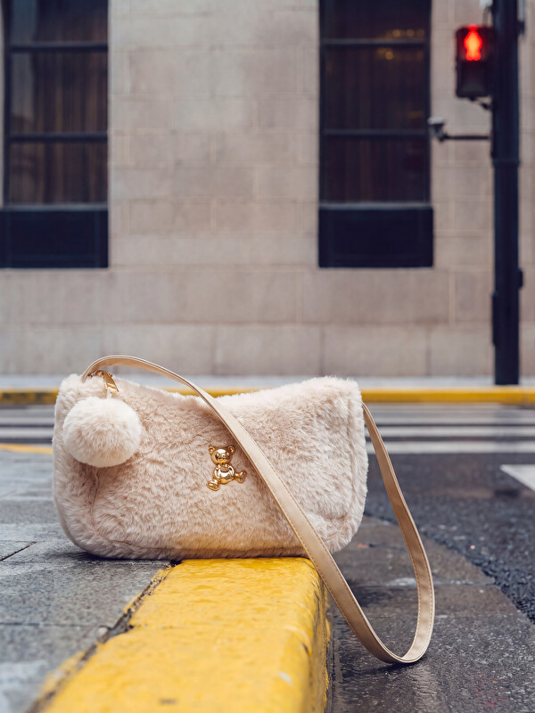 LCW ACCESSORIES Plüsch Mädchen Schultertasche