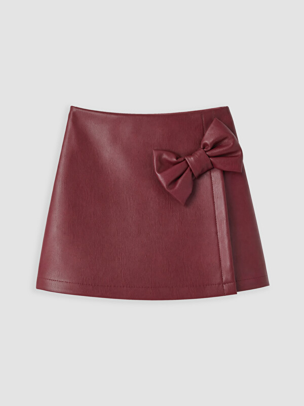 LCW Kids Girl Bordeaux Skort