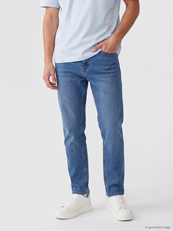 LCW Jeans 779 Regular Fit Erkek Jean Pantolon