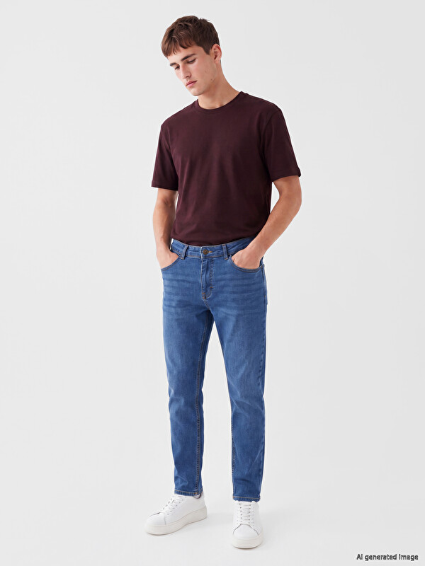 LCW Jeans 750 Slim Fit Erkek Jean Pantolon