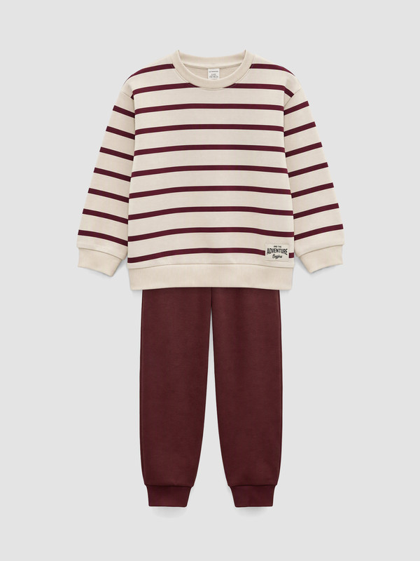 LCW Kids Boy Bordeaux Set