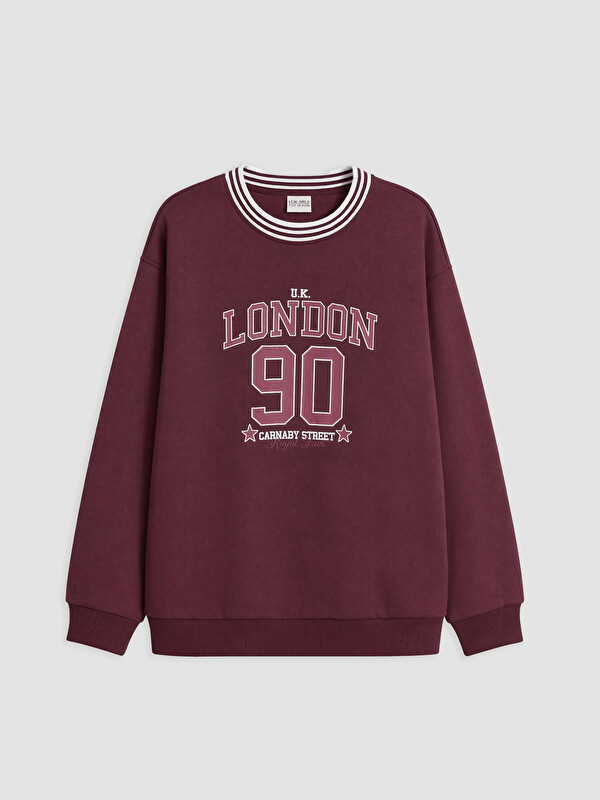 LCW Kids Mädchen Pflaume Sweatshirt