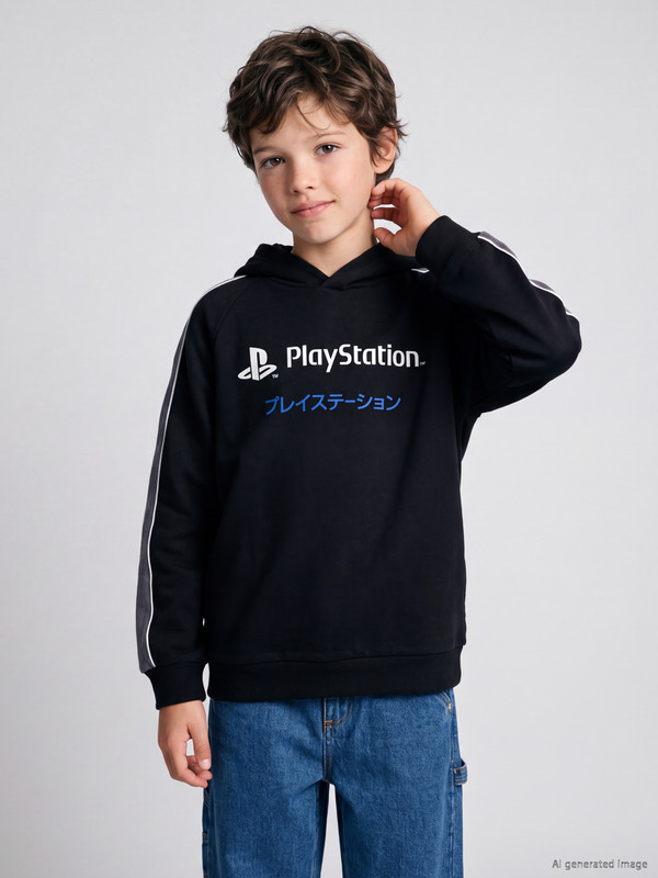 LCW Kids PlayStation Licensed Boys' Thick Sweatshirt