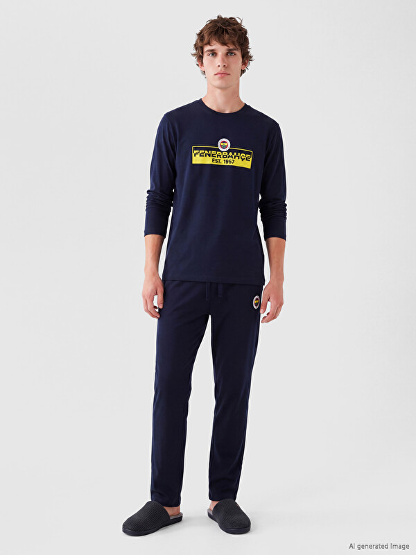 LC WAIKIKI Fenerbahçe tiskani pidžama set