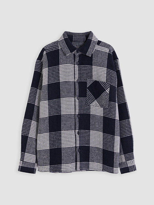 LCW Kids Boy Navy Overshirt