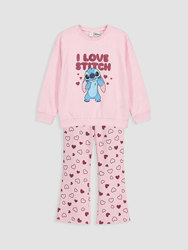 LCW Kids طقم زهري أطفال بنات