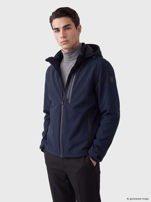 LCWAIKIKI Classic Regular Fit Kapüşonlu Erkek Mont