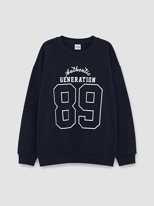 LCW Kids Boy Navy Sweatshirt