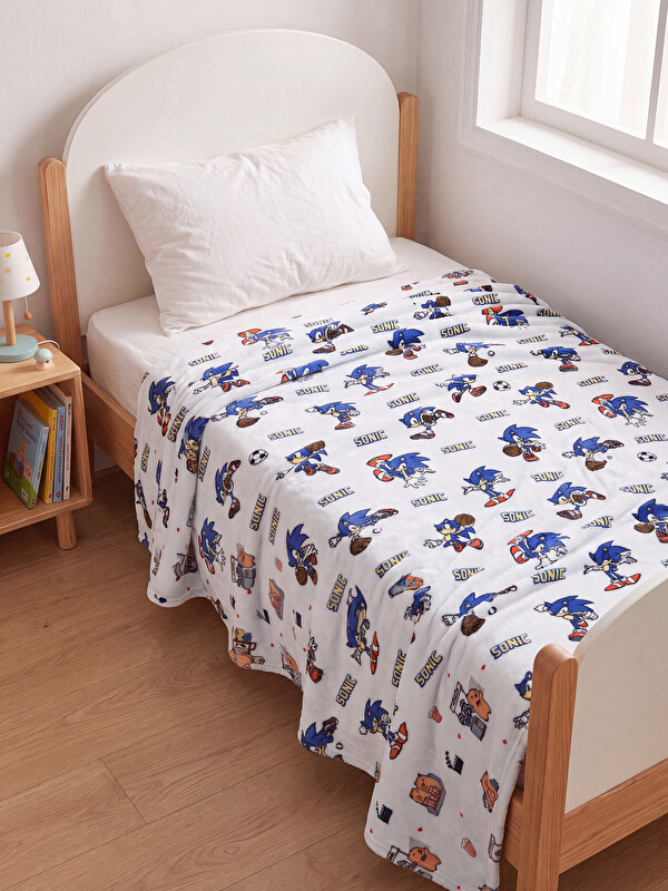 LCW HOME Sonic Baskılı Erkek Çocuk Battaniye 150x200 cm