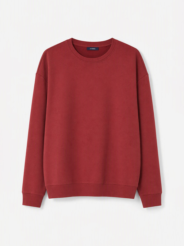 LC WAIKIKI Bisiklet Yaka Erkek Sweatshirt